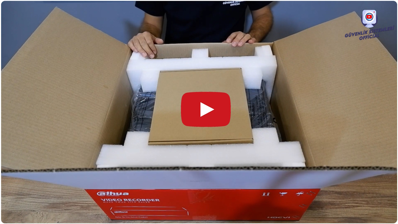 Dahua XVR 5432L-X Kayıt Cihazı Kutu Açılımı ve Teknik Özellikleri Detaylı İnceleme