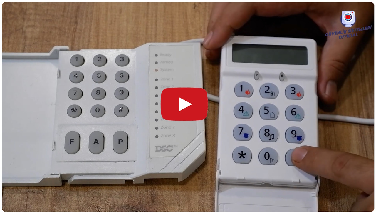 DSC alarm sistemi tarih saat ayarı