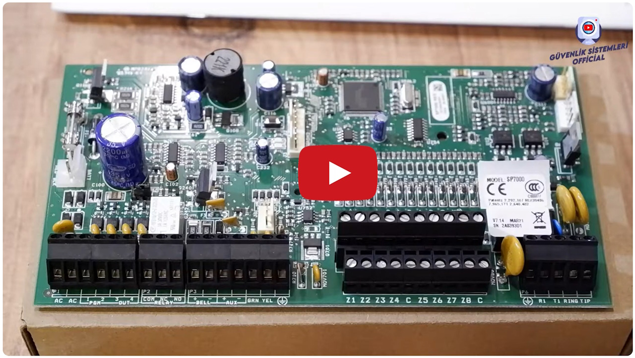 Paradox SP7000 Alarm Kontrol Paneli